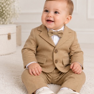 Costum botez Fall Brown