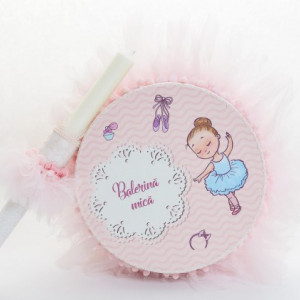 Cutie personalizata trusou Mica Balerina - Img 5