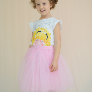 Fustita din tull Karina Cherry Blossom - Img 6