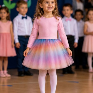 Fustita din tulle Little Rainbow