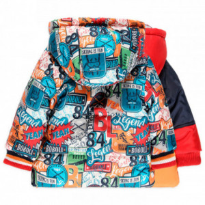 geaca baieti reversibila Boboli 335135 spate