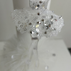 Lumanare de botez Icy Ballerina - Img 3