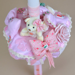 Lumanare de botez Lovely Bear - Img 6