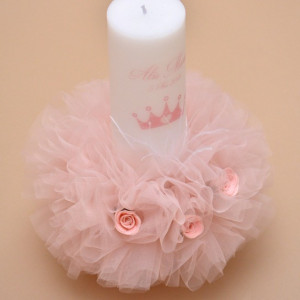Lumanare de botez personalizata Princess - Img 3