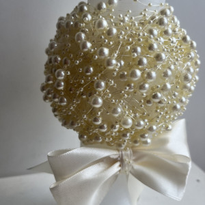 Lumanare Golden Pearls - Img 2
