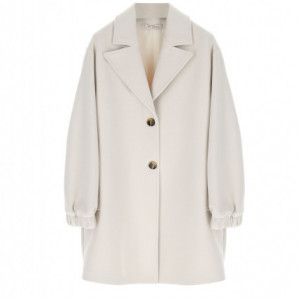 Palton oversized ivoire K493MELBA - Img 2
