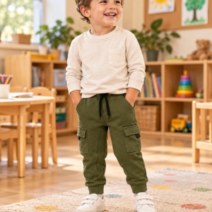 Pantaloni trening baieti Boboli 325044