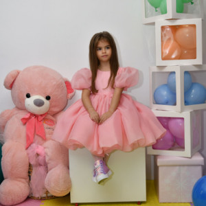 Rochie cu maneci bufante Riana - Img 4