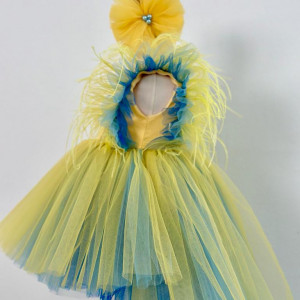 Rochie fete Blue Peacock - Img 5