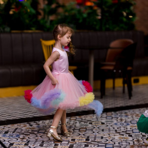 Rochie fete Pink Rainbow - Img 6