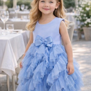 Rochie fetite Sarabanda G246 Blue