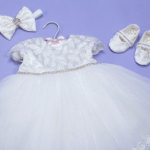 Set botez 3 piese Angels Kiss - Img 3