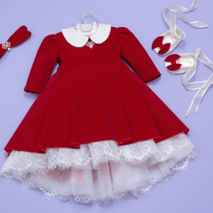 Set botez 3 piese Lady in Velvet - Img 6
