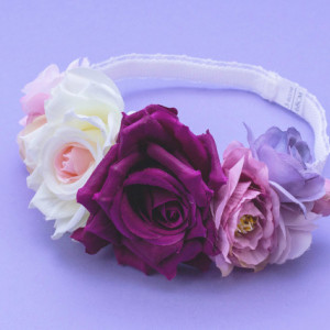 Set botez 3 piese Purple Bouquet - Img 6