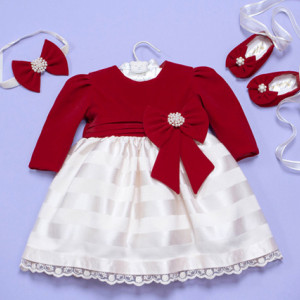 Set botez 3 piese Red Velvet Darling - Img 4