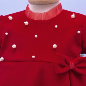 Set botez 3 piese Red Velvet - Img 3