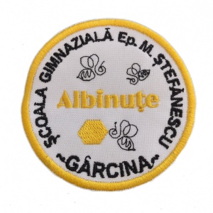 Sigla brodata Scoala Gimnaziala Ep M Stefanescu Garcina