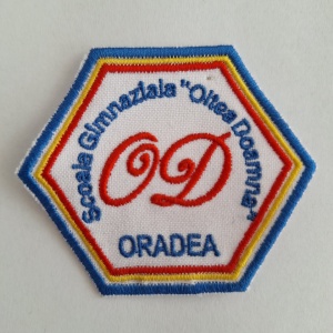 Sigla brodata Scoala Gimnaziala Oltea Doamna Oradea