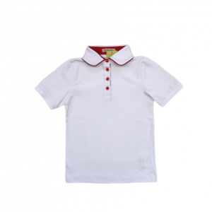 tricou scoala alb rosu