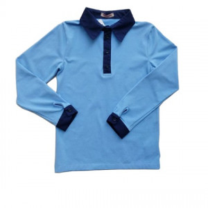 bluza scoala baieti albastra