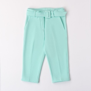 pantaloni-fetite-verde-menta