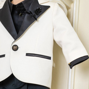 Costum elegant lux Black Shirt - Img 5