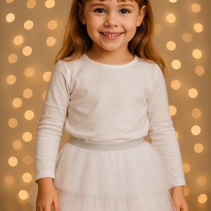 Fusta tulle Ilinca Alba