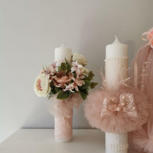 Lumanare botez Precious Bow - Img 2