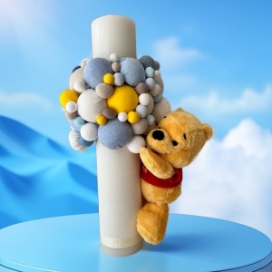 Lumanare de botez Honey Bear - Img 2