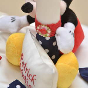 Lumanare de botez lux Mickey Mouse - Img 3