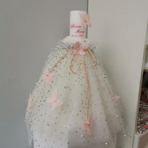 Lumanare de botez personalizata Spring Feeling