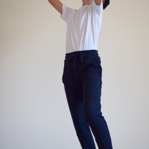 pantaloni trening bleumarin c