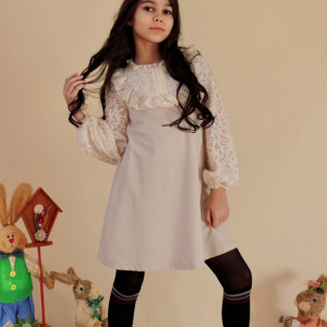 Rochie Beige Lace - Img 2