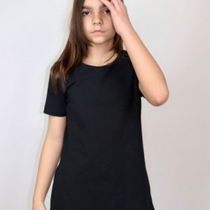 Rochie bumbac Blackie - Img 2
