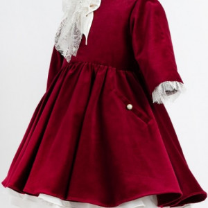 Rochie catifea lux Charlotte - Img 5