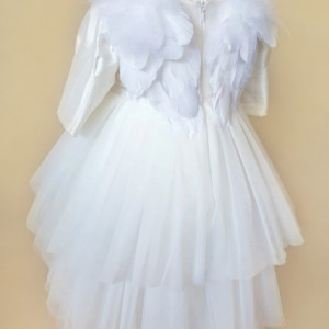Rochie eleganta lux Ivory Silver Angel - Img 8