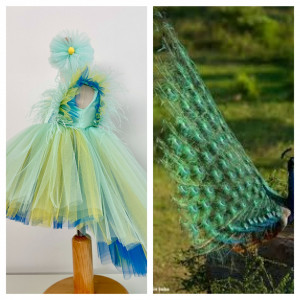 Rochie fete Mint Peacock - Img 3