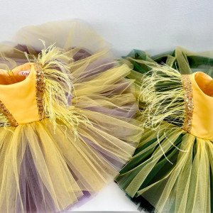 Rochie fete Purple Peacock - Img 3
