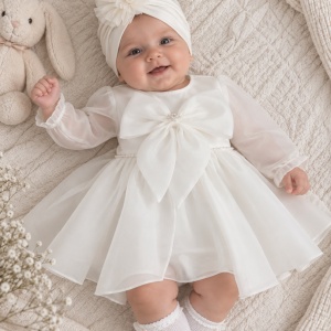 Rochita de botez fete Winter Princess
