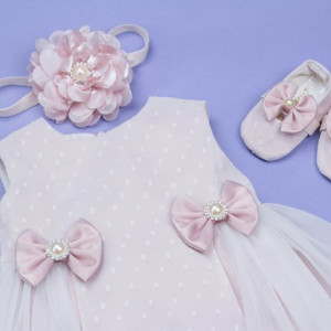 Set botez 3 piese Pink Opal - Img 7