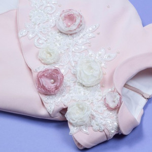Set botez 3 piese Summer Roses - Img 6