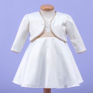 Set botez 4 piese Ivory Bow - Img 5