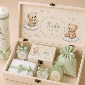 Set complet trusou Baby Bear Green