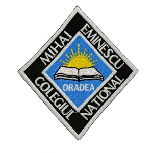 Sigla brodata Colegiul National Mihai Eminescu