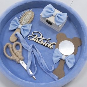 Tavita de mot personalizata Velvet Blue