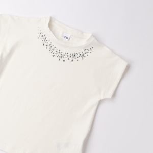 Tricou fete cu cristale iDo G702 - Img 2