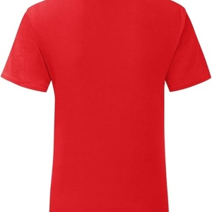 tricou copii fruit of the loom rosu spate