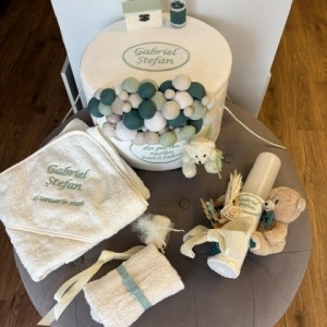 Trusou botez premium Velvet Green