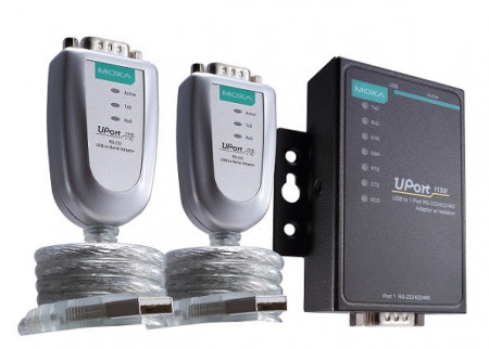 Convertor serial la USB (1 port RS-232/422/485), Moxa seria UPort 1100