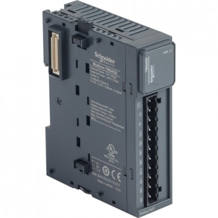 Modul extensie SCHNEIDER ELECTRIC TM3AQ2, 2AO, tensiune sau curent